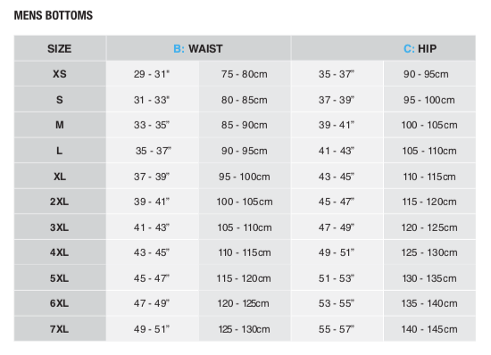 SEDA Track Pants - Extra Length