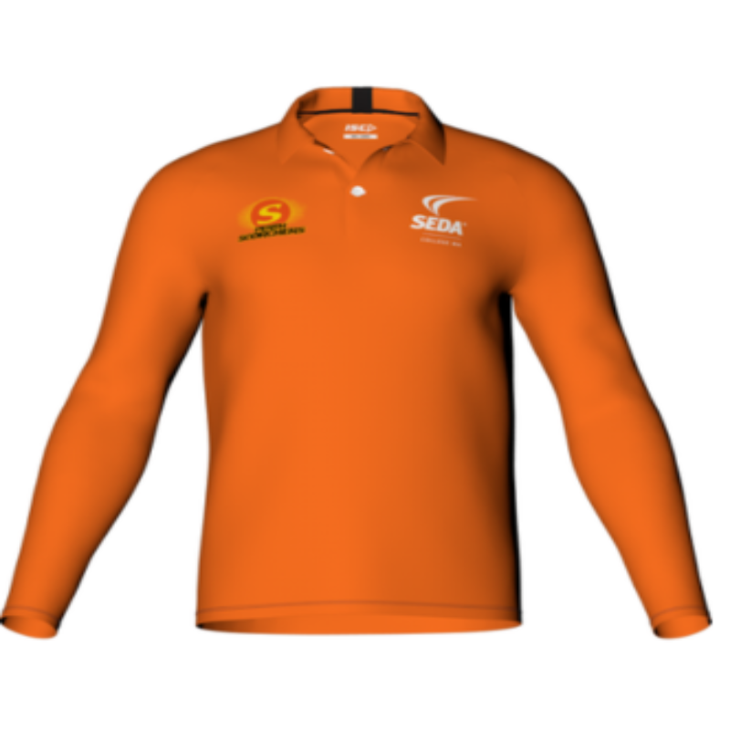 Perth Scorchers Long Sleeve Polo
