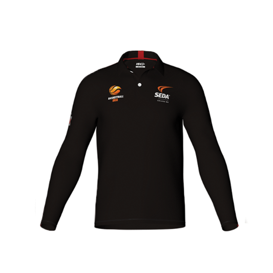 Basketball WA Long Sleeve Polo