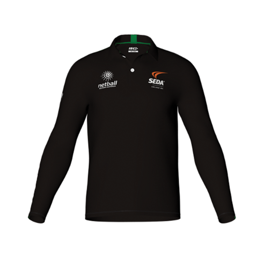 Netball WA Long Sleeve Polo