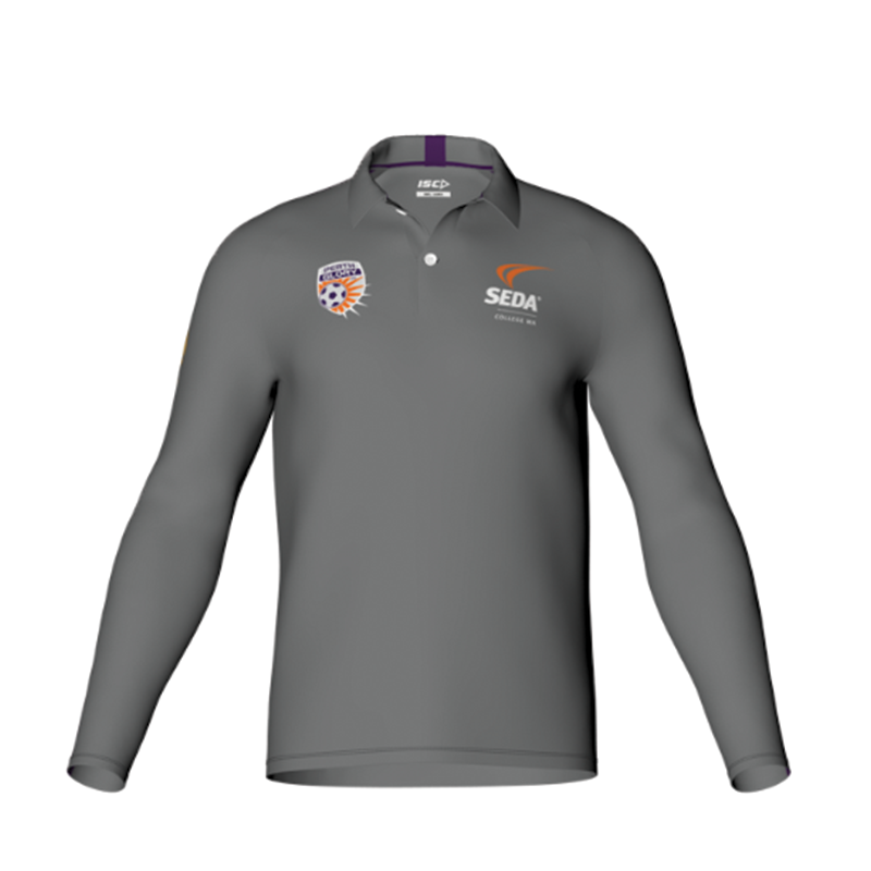 Perth Glory Long Sleeve Polo