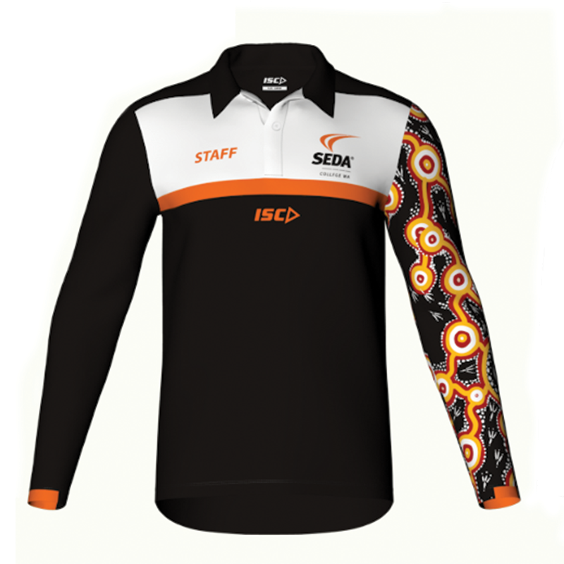 Staff Long Sleeve Polo